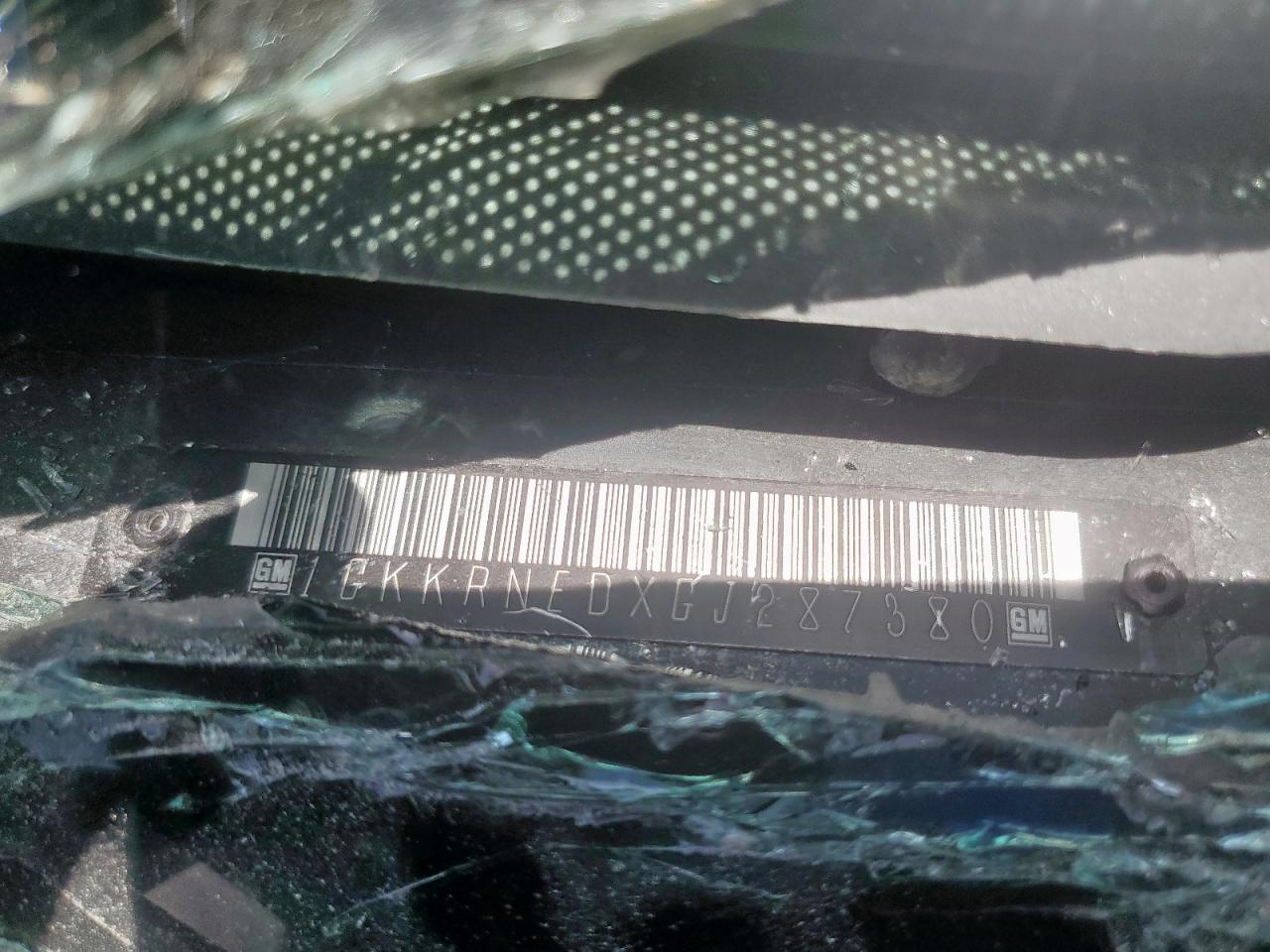 2016 GMC Acadia Sle VIN: 1GKKRNEDXGJ287380 Lot: 67014955