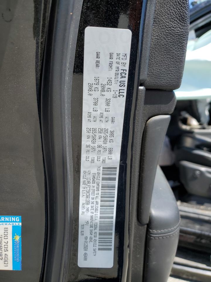 2019 Jeep Grand Cherokee Overland VIN: 1C4RJFCT5KC661358 Lot: 66953355