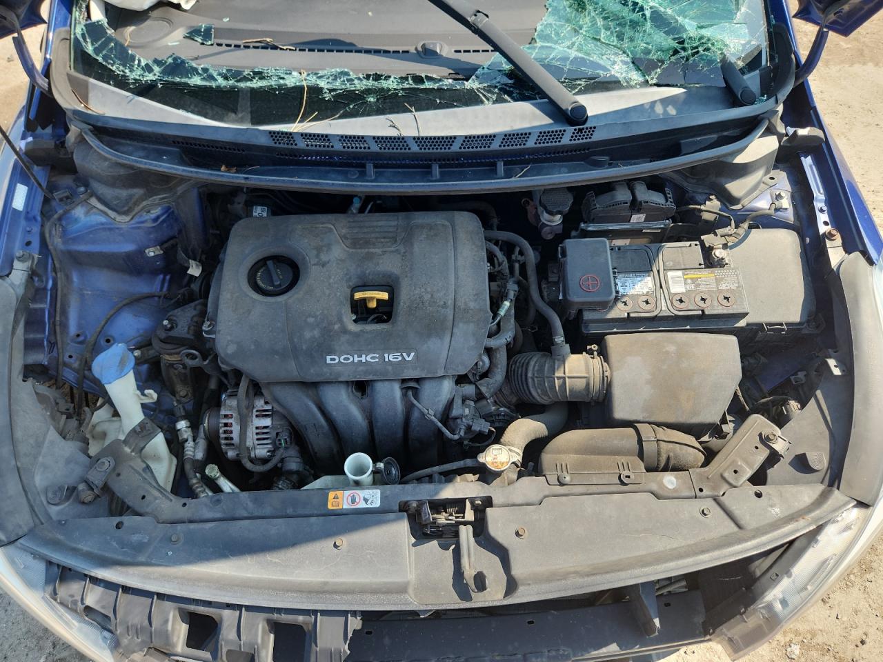 2017 Kia Forte Lx VIN: 3KPFK4A70HE045241 Lot: 63866855