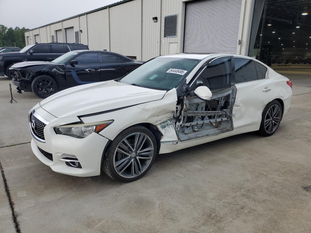 2014 Infiniti Q50 Base VIN: JN1BV7APXEM693287 Lot: 64448495
