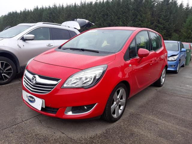 2014 VAUXHALL MERIVA TEC for sale at Copart WHITBURN