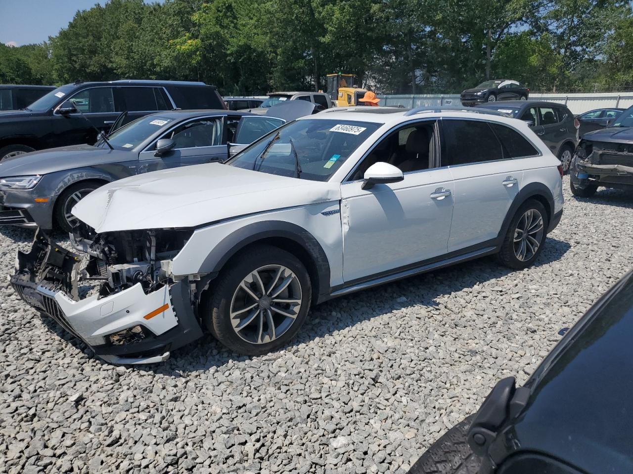 2018 Audi A4 Allroad Premium Plus white null gas WA18NAF47JA183343 photo #1