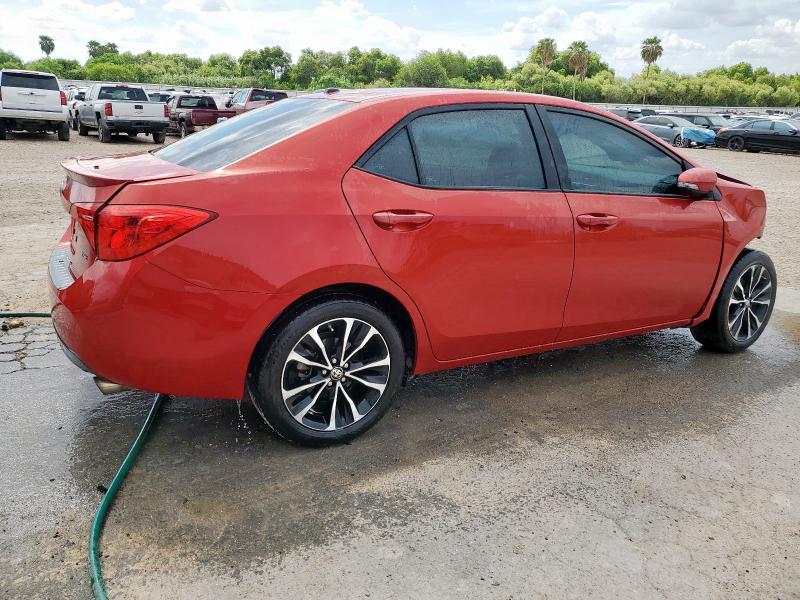  TOYOTA COROLLA 2019 Czerwony
