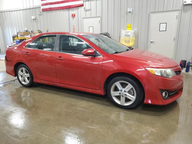  TOYOTA CAMRY 2013 Red