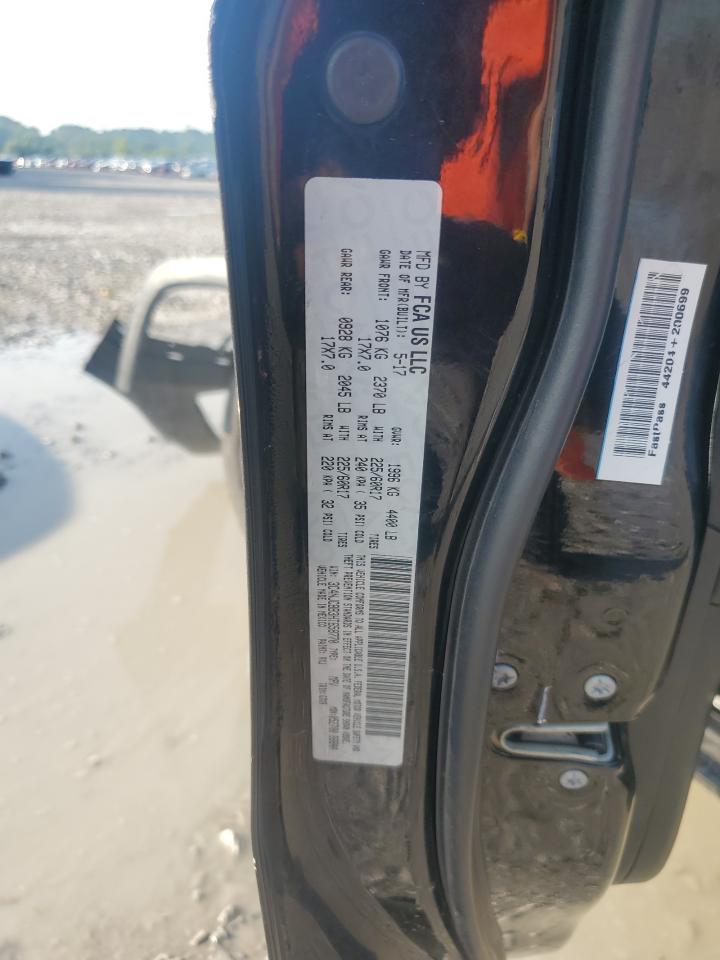 2017 Jeep Compass Latitude VIN: 3C4NJCBB3HT658770 Lot: 65648285