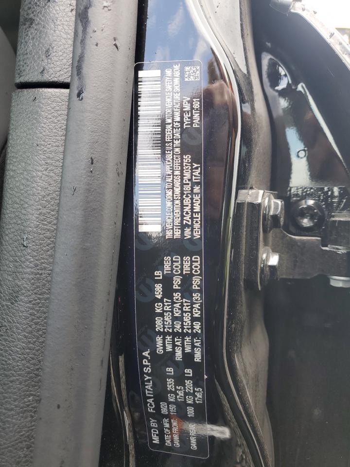 2020 Jeep Renegade Trailhawk VIN: ZACNJBC18LPM03755 Lot: 66081015