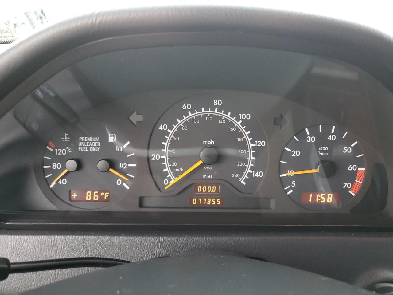 1997 Mercedes-Benz C 230 VIN: WDBHA23E4VF501124 Lot: 62927705