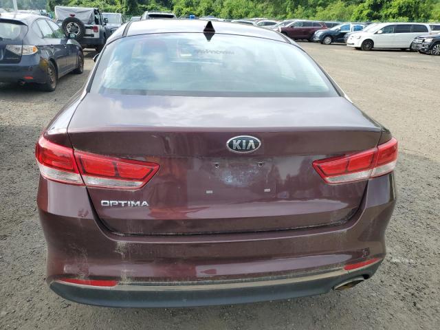 Sedans KIA OPTIMA 2017 Bordowy