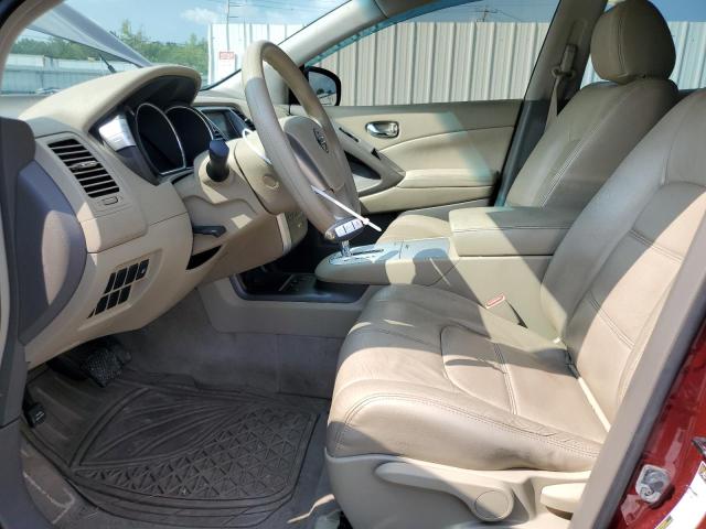  NISSAN MURANO 2012 Burgundy