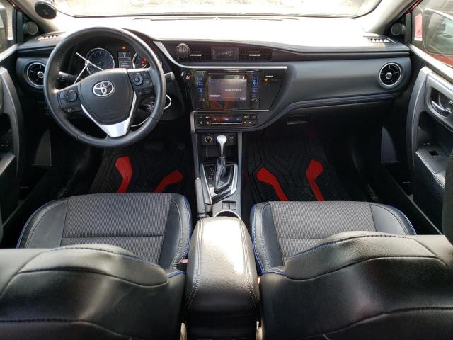  TOYOTA COROLLA 2017 Red
