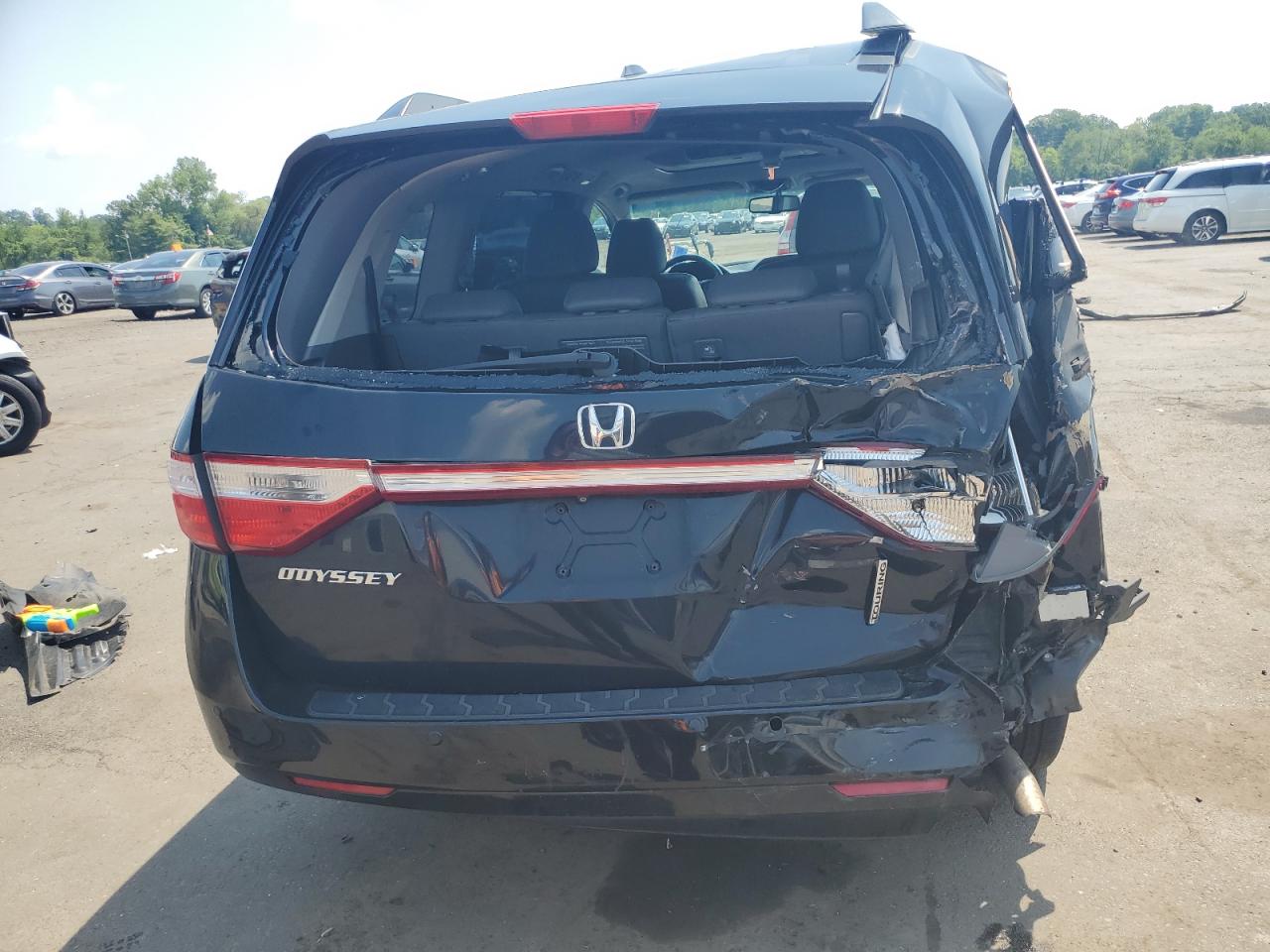 2012 Honda Odyssey Touring VIN: 5FNRL5H99CB100909 Lot: 62460195