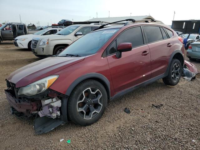 Parquets SUBARU XV 2015 Czerwony
