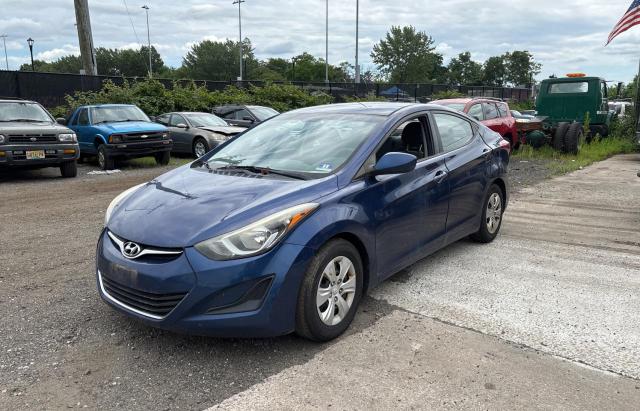 Sedans HYUNDAI ELANTRA 2016 Granatowy