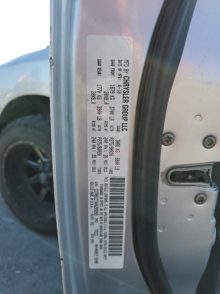 1d7rb1ctxas209285 1D7RB1CTXAS209285 2010 Dodge Ram 1500