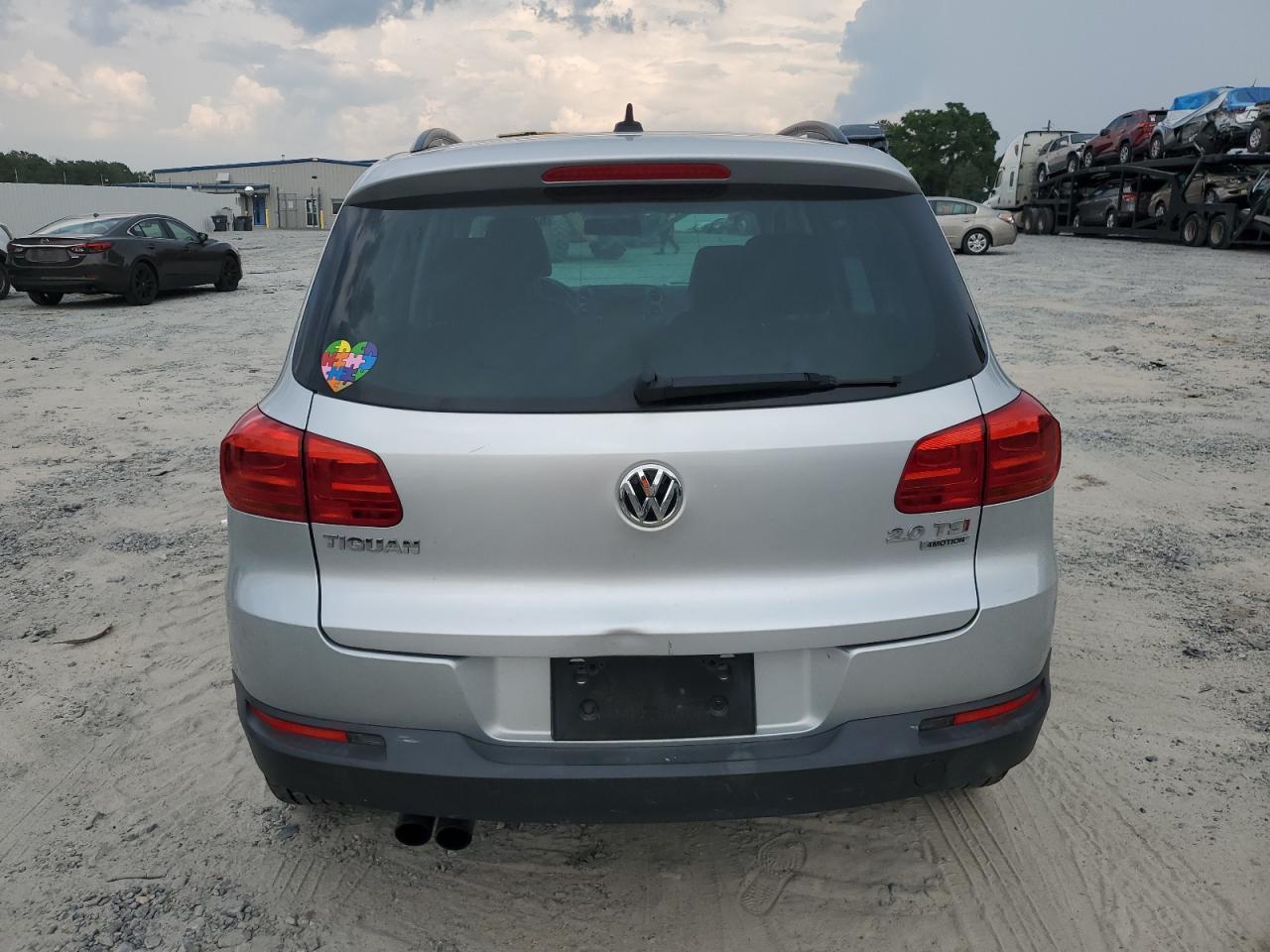 2015 Volkswagen Tiguan S VIN: WVGBV7AX6FW583299 Lot: 63616445