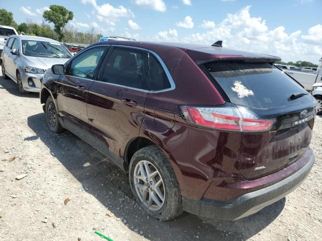  FORD EDGE 2021 Бордовый