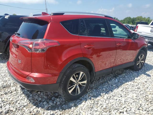  TOYOTA RAV4 2017 Czerwony