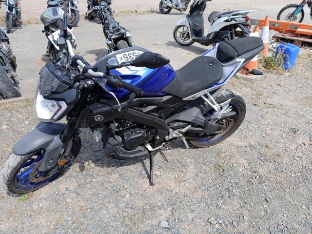 2017 YAMAHA MT 125 ABS for sale at Copart CORBY
