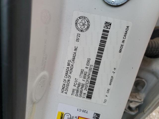 2023 HONDA CIVIC SPORT  
