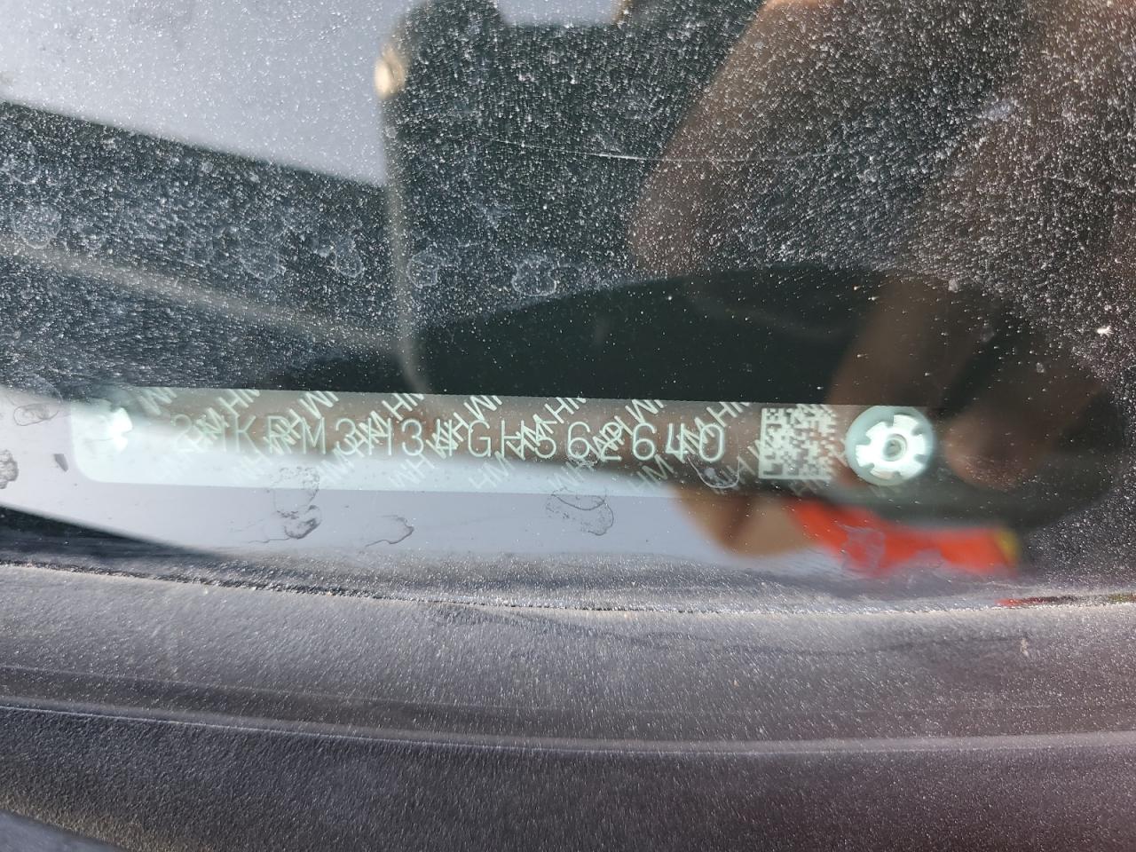 2016 Honda Cr-V Lx VIN: 2HKRM3H34GH562640 Lot: 66153735