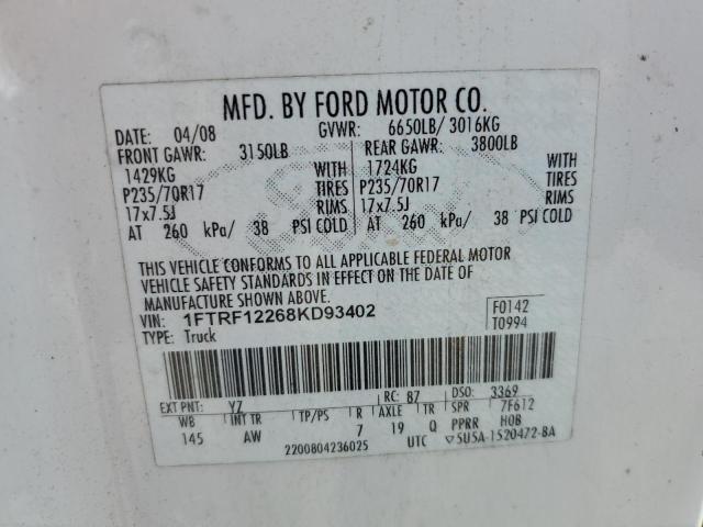 2008 FORD F150