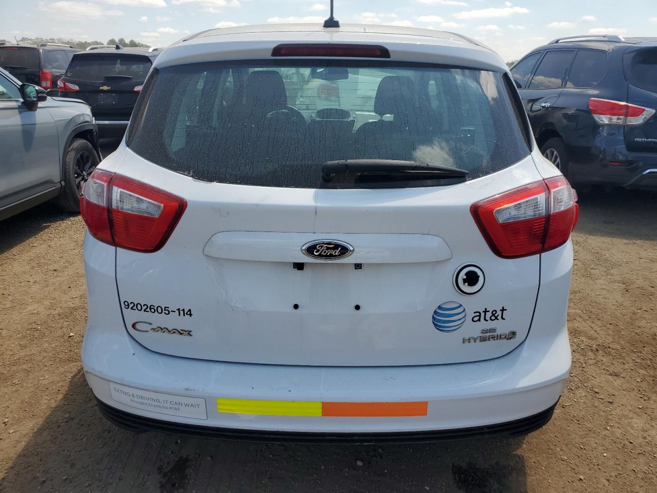 2014 Ford C-Max Se VIN: 1FADP5AU4EL516319 Lot: 64627505