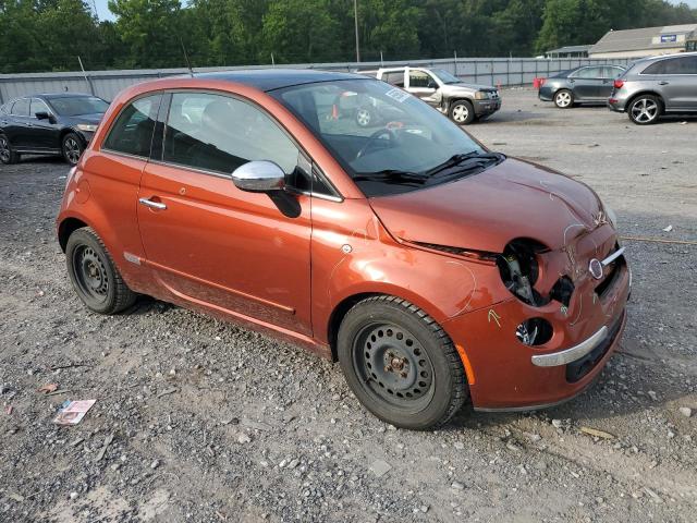 FIAT 500 2012 Pomarańczowy
