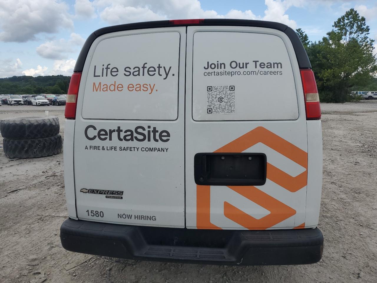 2013 Chevrolet Express G2500 VIN: 1GCWGFBA9D1180058 Lot: 63494745