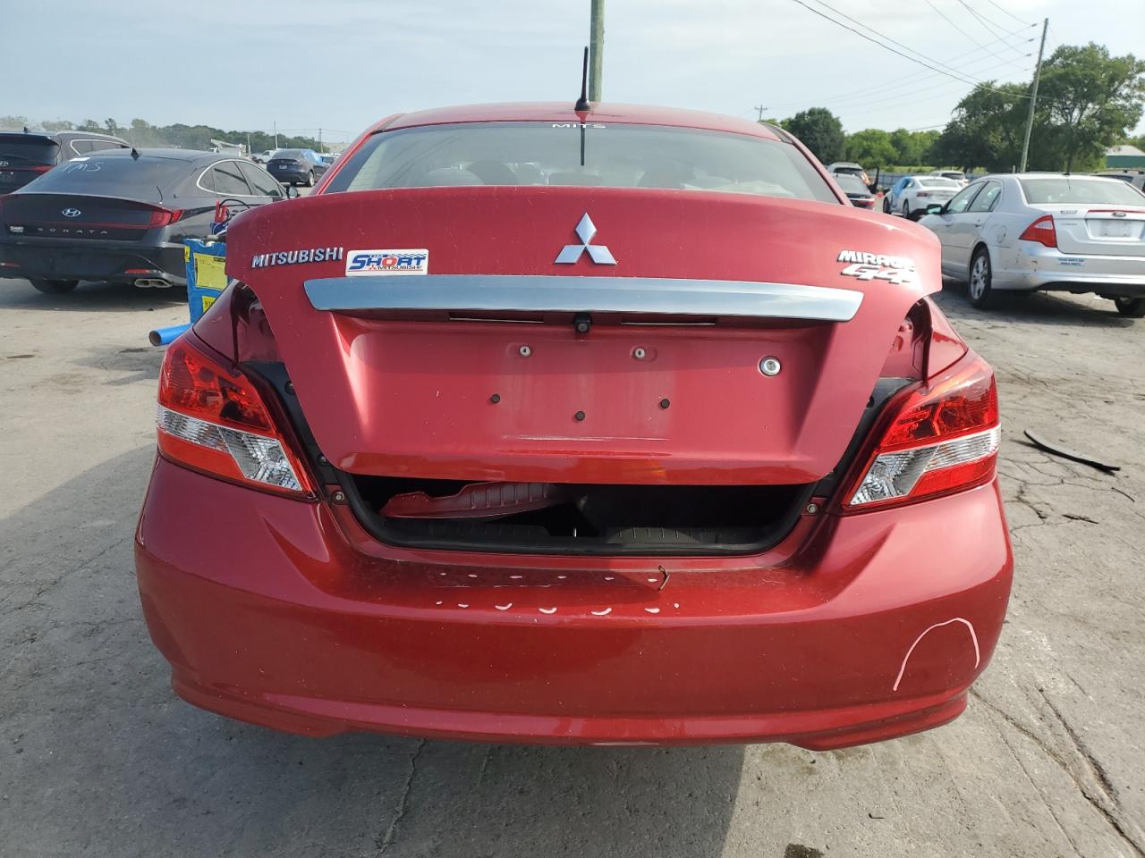 2019 Mitsubishi Mirage G4 Es VIN: ML32F3FJ6KHF16592 Lot: 65468115