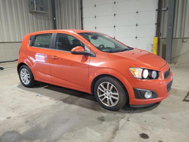 Hatchbacks CHEVROLET SONIC 2012 Pomarańczowy