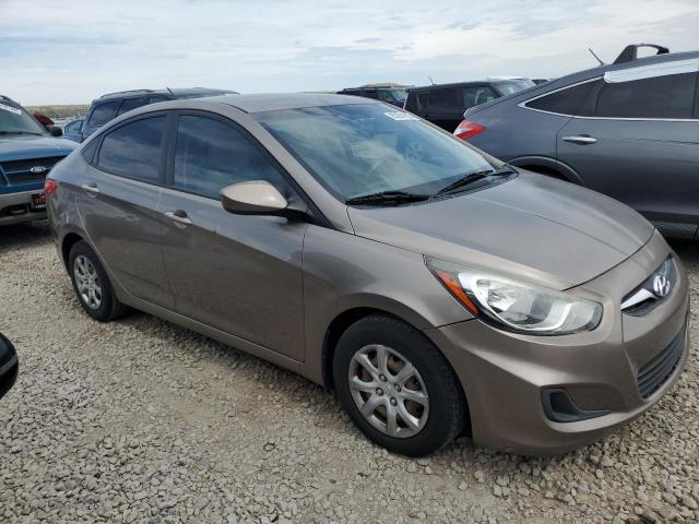Sedans HYUNDAI ACCENT 2014 Brązowy