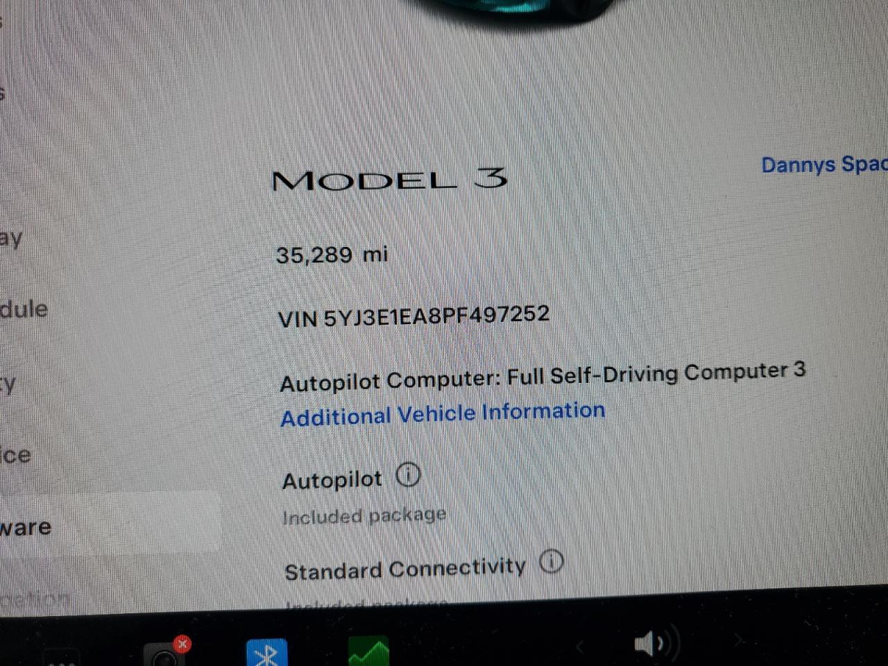 2023 Tesla Model 3 VIN: 5YJ3E1EA8PF497252 Lot: 64628235