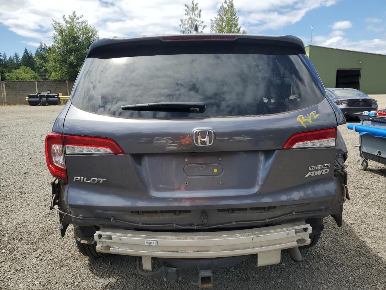 2021 Honda Pilot Touring VIN: 5FNYF6H68MB030884 Lot: 64454805