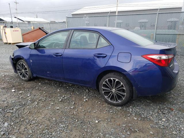 Sedans TOYOTA COROLLA 2015 Granatowy
