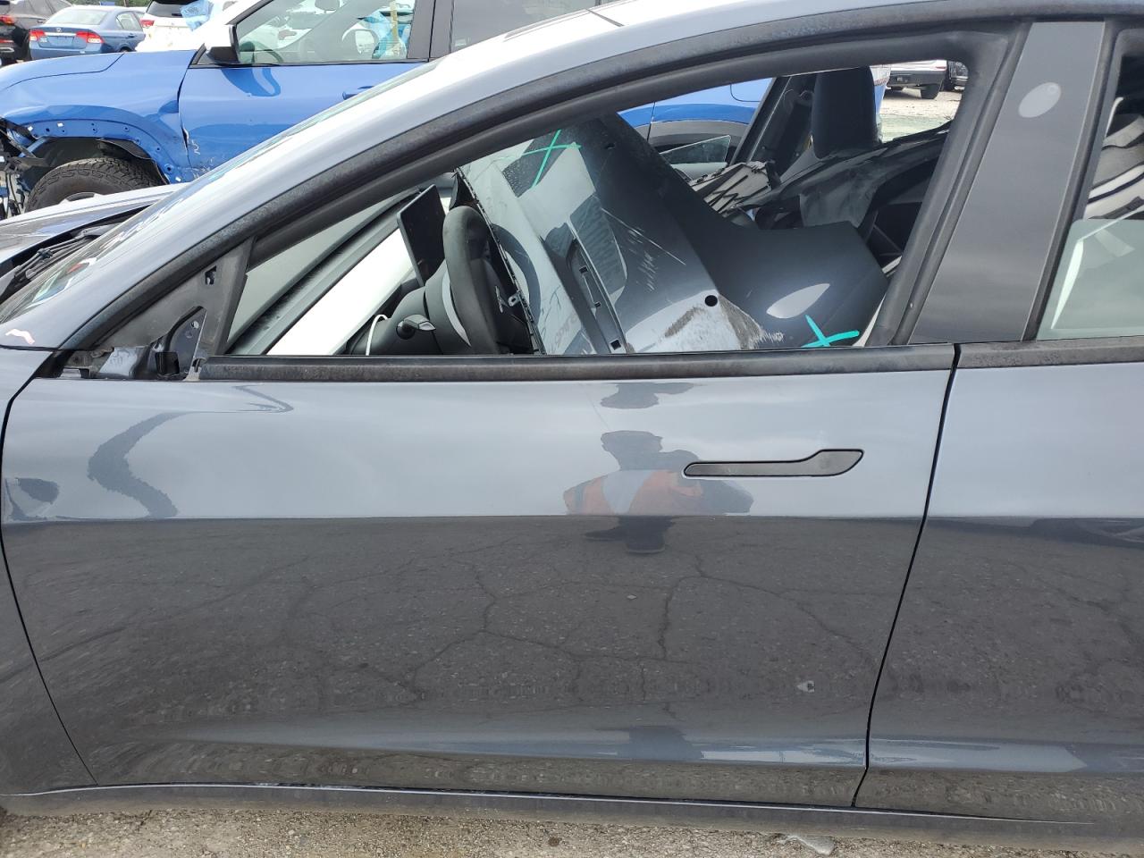 2022 Tesla Model 3 VIN: 5YJ3E1EBXNF114627 Lot: 63103845