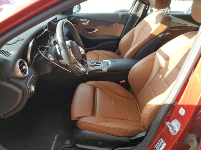  MERCEDES-BENZ C-CLASS 2020 Бордовый