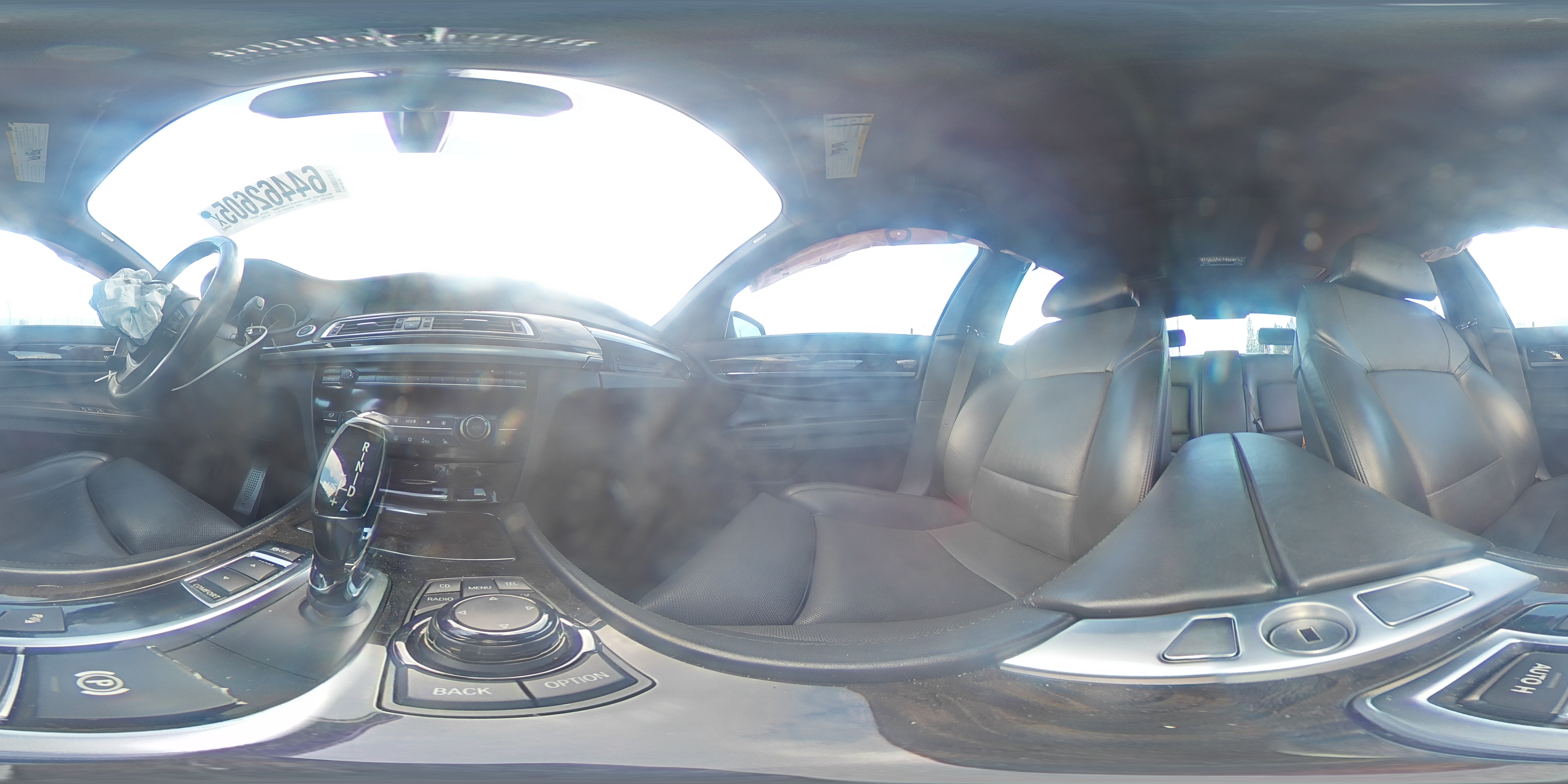 2012 BMW 750 Li VIN: WBAKB8C5XCDX20585 Lot: 64462605
