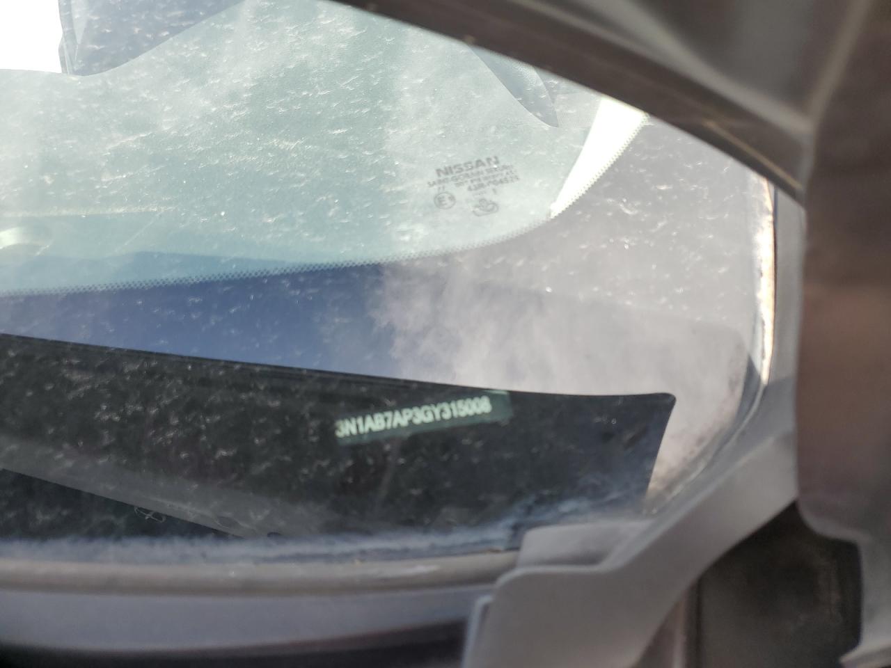 2016 Nissan Sentra S VIN: 3N1AB7AP3GY315008 Lot: 64583935