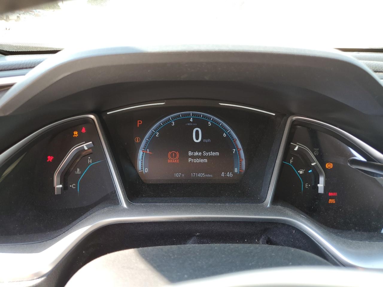 2018 Honda Civic Exl VIN: JHMFC1F74JX036891 Lot: 65066095