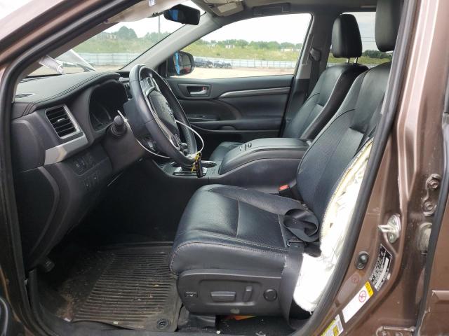 TOYOTA HIGHLANDER 2018 Brown