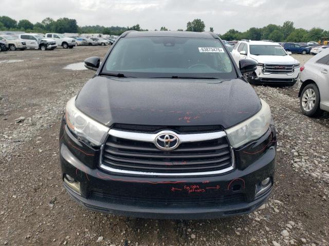  TOYOTA HIGHLANDER 2017 Czarny