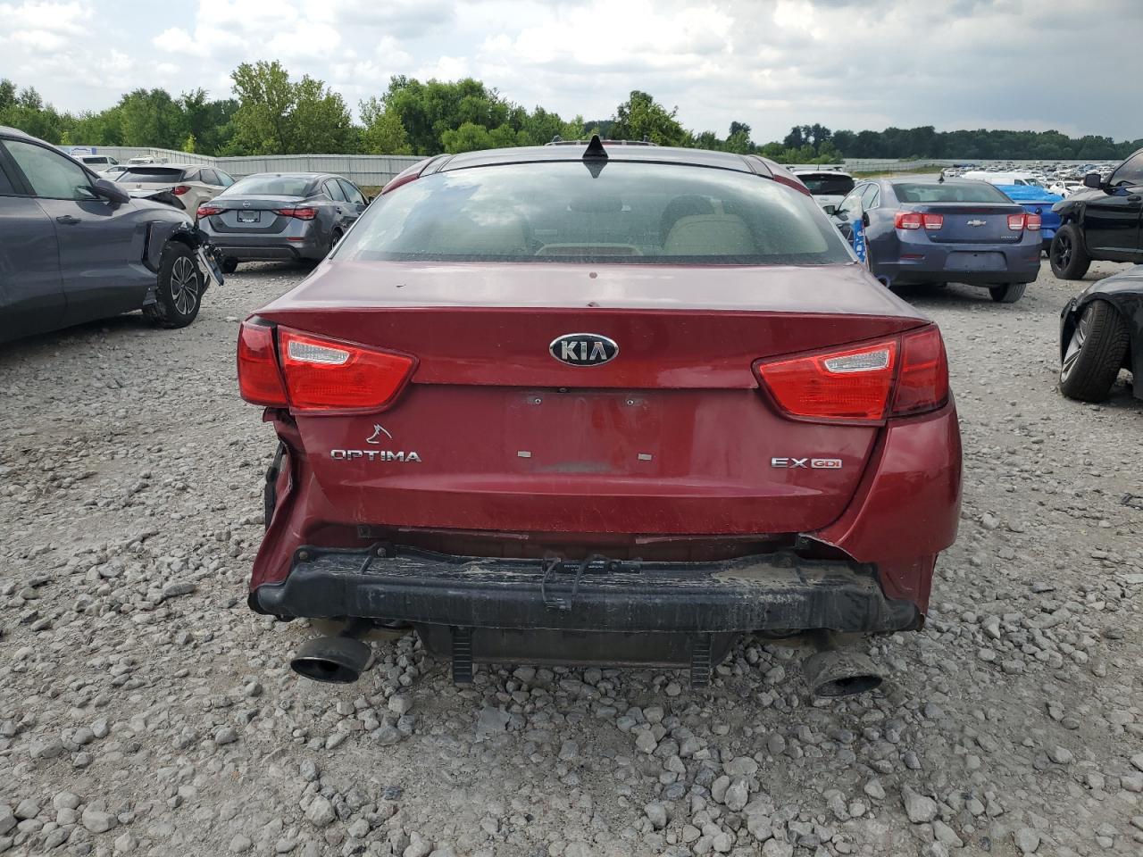2014 Kia Optima Ex VIN: 5XXGN4A71EG263414 Lot: 64437105