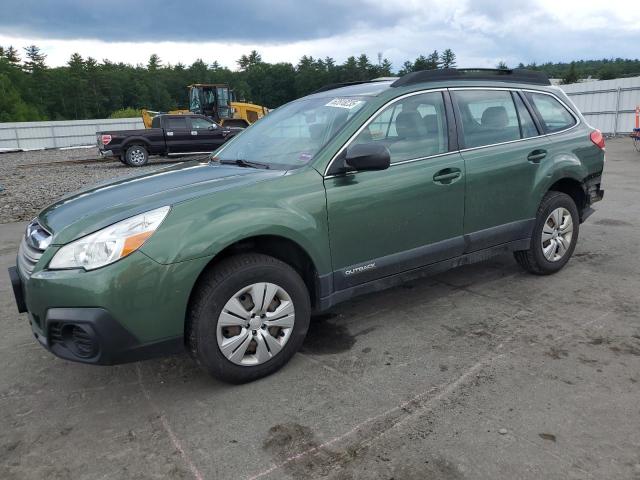  SUBARU OUTBACK 2013 Zielony