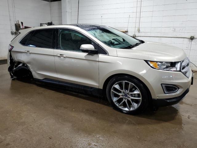  FORD EDGE 2017 Gold