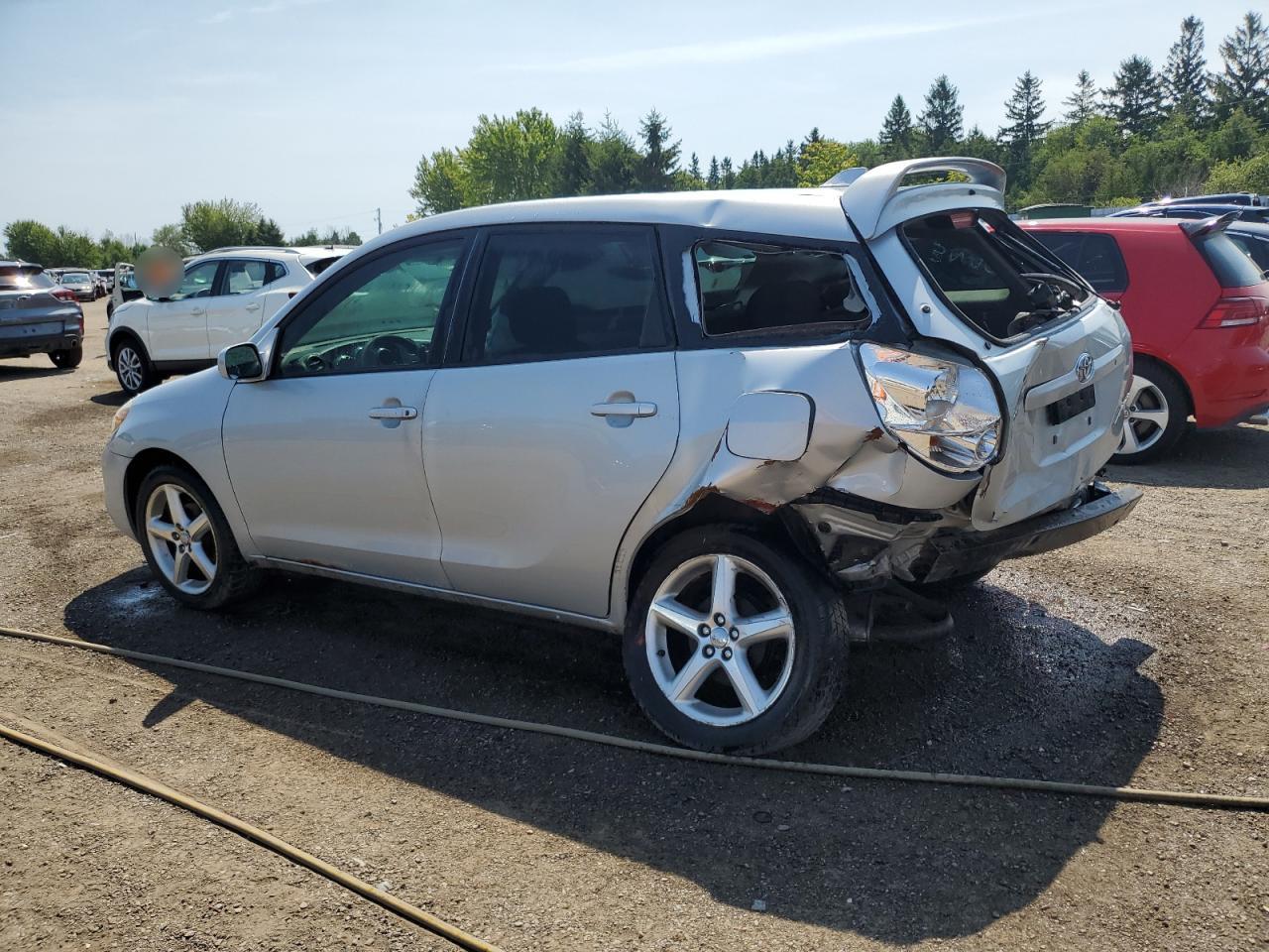2006 Toyota Corolla Matrix Xr grey hatchback gas 2T1KR32EX6C603898 photo #3