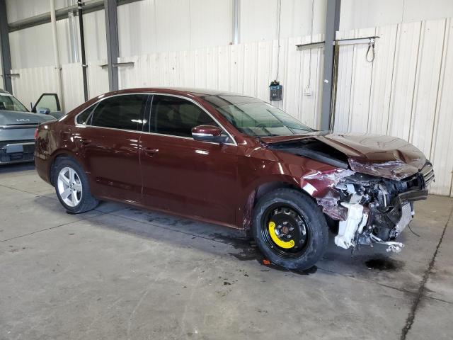  VOLKSWAGEN PASSAT 2014 Bordowy