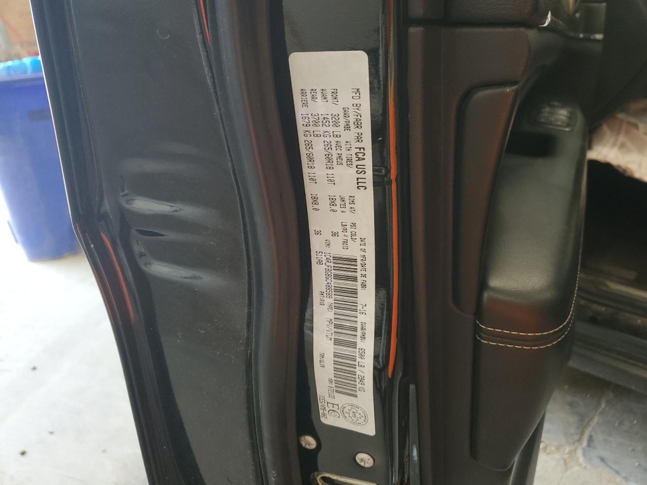 2016 Jeep Grand Cherokee Limited VIN: 1C4RJFBG8GC488589 Lot: 62661705