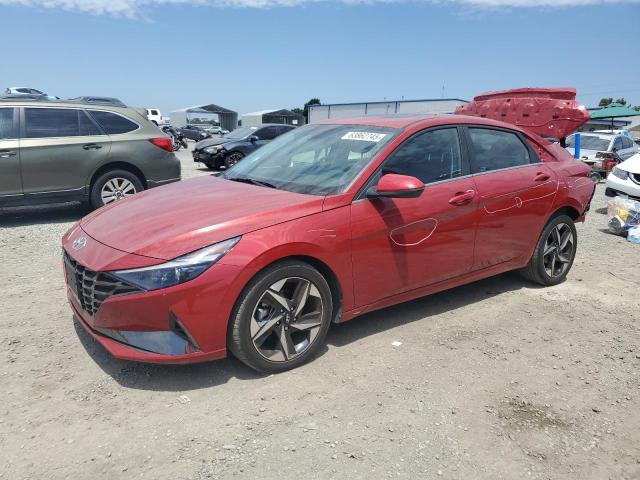  HYUNDAI ELANTRA 2022 Красный