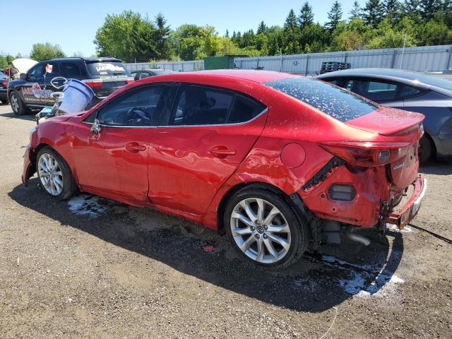  MAZDA 3 2015 Czerwony