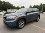 2015 TOYOTA HIGHLANDER XLE   à vendre chez Copart MA - NORTH BOSTON